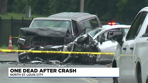 st louis car crashes into house|fatal accident st louis today.